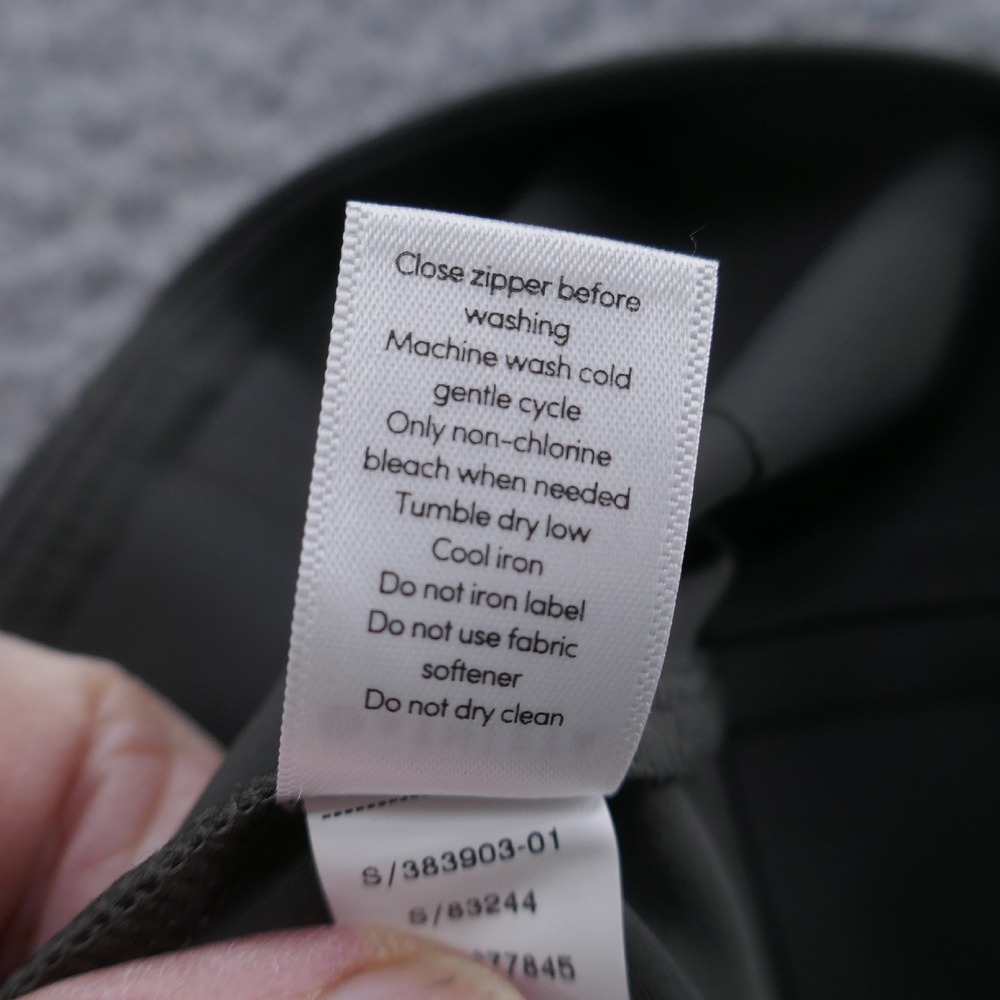 Athleta Womens Madison Moto‎ Tight Leggings 2 Gray Nylon Mid Rise Side Zip NEW - Picture 14 of 16
